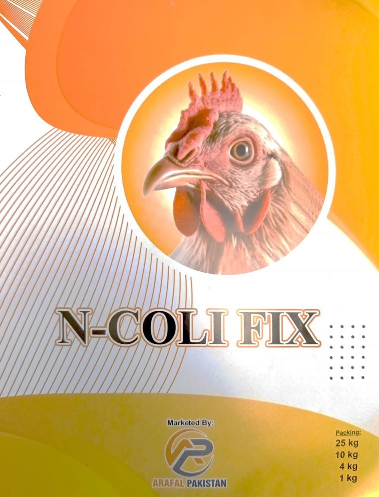 N-Coli Fix feed additive, front label